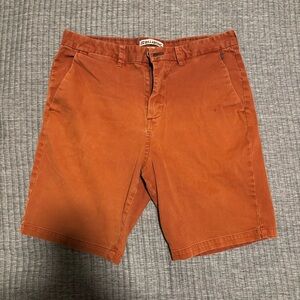 Billabong Burnt Orange Khaki Cargo Shorts Men’s Medium